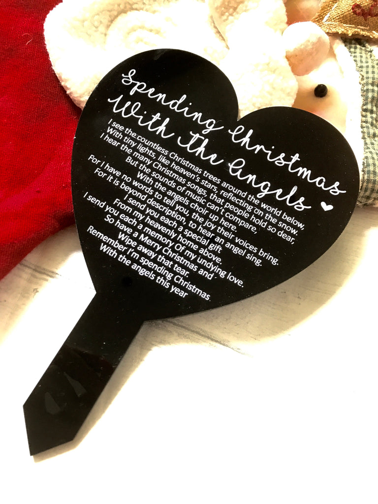 Spending Christmas with the angels