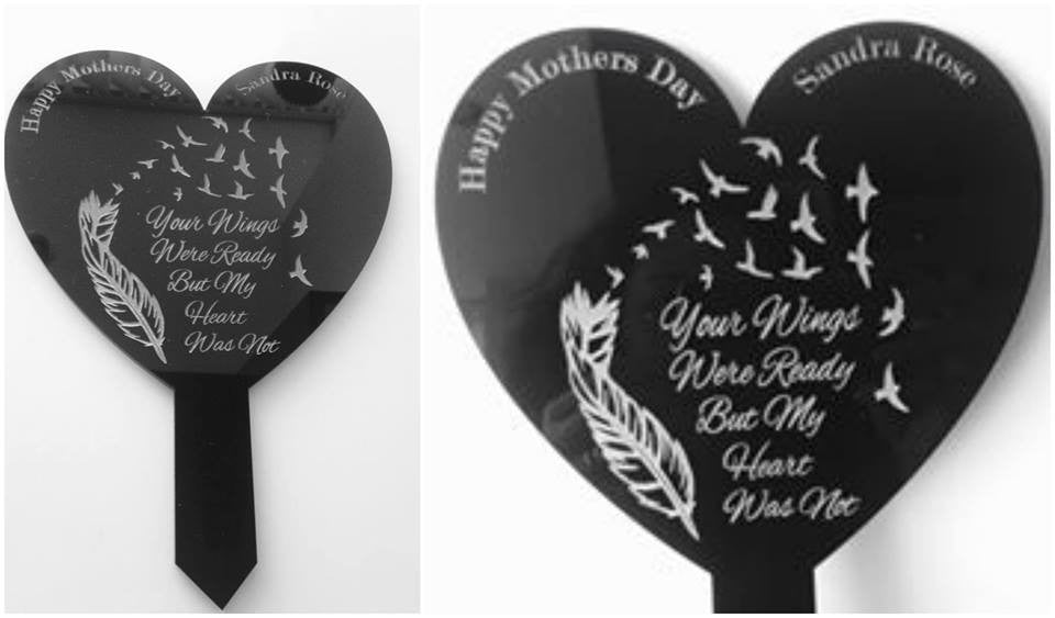 Black Heart 'Your wings were ready' Memorial