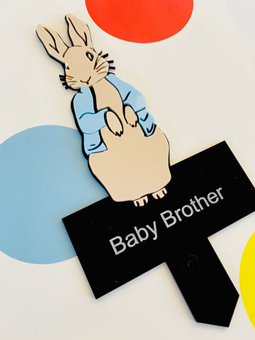 Peter rabbit memorial plaque